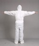 Overall with hood and zipper